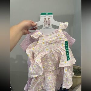 New 2 pack baby dresses
